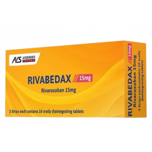 RIVABEDAX 15 MG ( RIVAROXABAN ) 30 ORAL DISINTEGRATING TABLETS